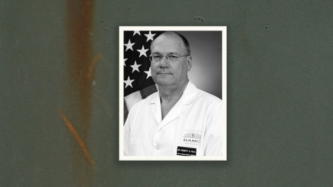 Colonel Hale Receives the Humanitarian Award for Fellows and Members
